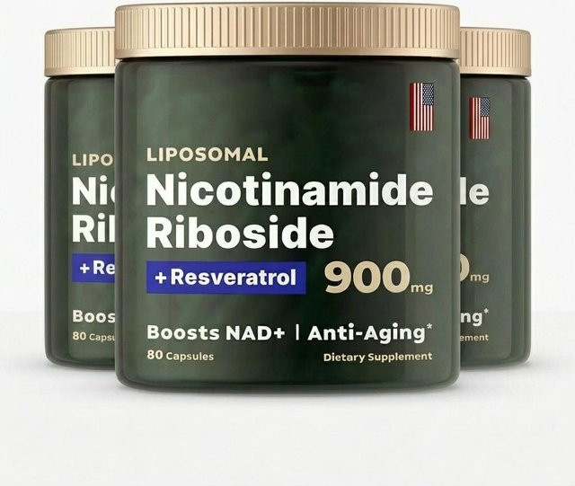 SF BEAUTY Liposomales Nicotinamid-Ribosid 900 mg mit Resveratrol, 3er Pack - Bild 1