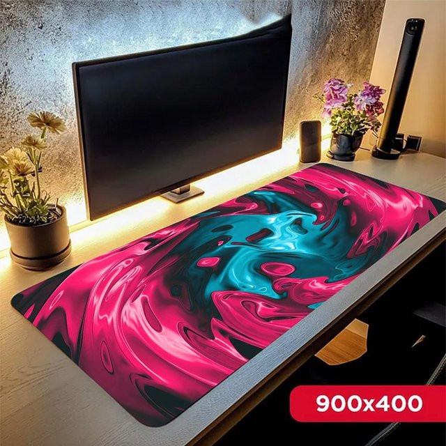 Melisa Strata Gaming Mauspad Multicolor B/B/H: 80 cm x 30 cm x 0,2 cm - Bild 1