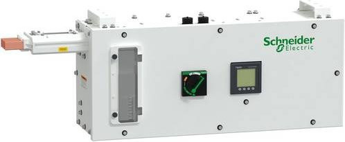 Schneider Electric ITSC400ES42BINNM1E Endeinspeisekasten mit NSX-Schalter, I-Line Track, 400A, Kupfer, 3L+N+PE, IP42 - Bild 1