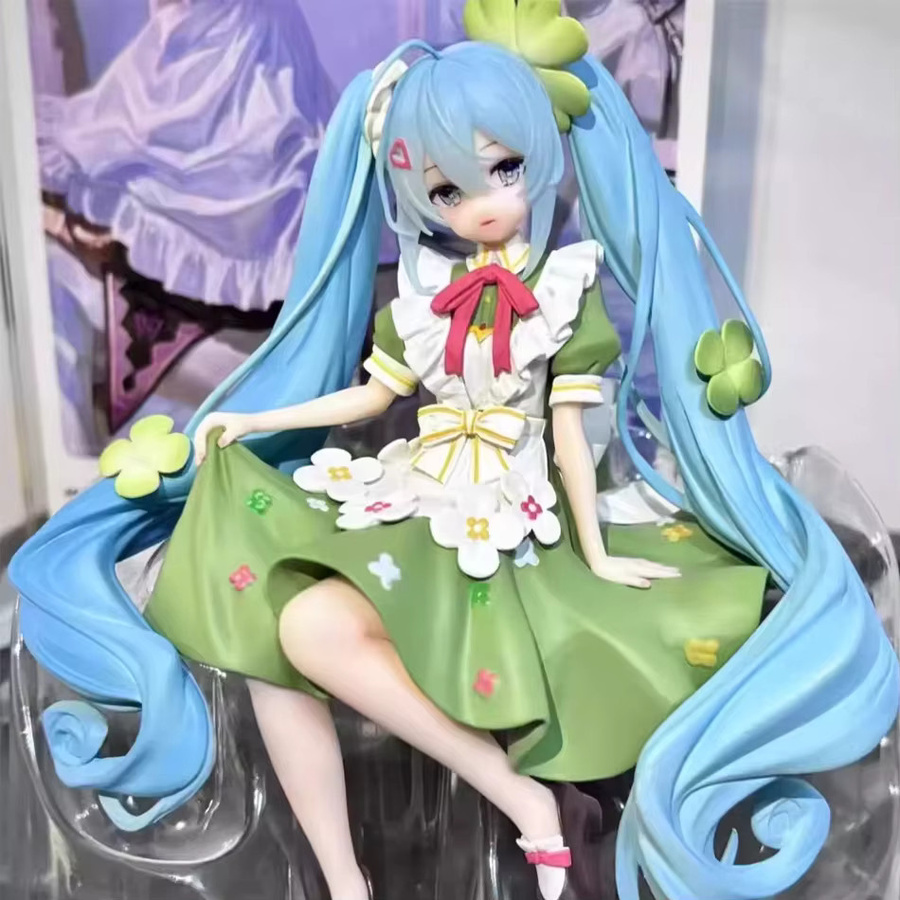 Bandai Hatsune Miku Figuren, Blumen-Fee-Mädchen-Modelle, Fantasy - Bild 5
