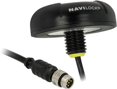 Navilock NL-3331 M8 GPS Empfänger Fahrzeugtracker Schwarz - Bild 1