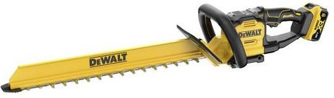Dewalt Akku-Heckenschere DCMHT567P1 inkl. Akku und Ladegerät 18V Li-Ion, 610 mm Schnittlänge, Gelb-Schwarz - Bild 1