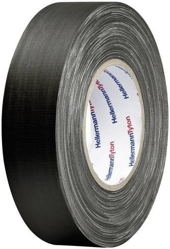 HellermannTyton HelaTape Tex Gewebeklebeband Schwarz Breite: 19 mm, Länge: 50 m - Bild 1