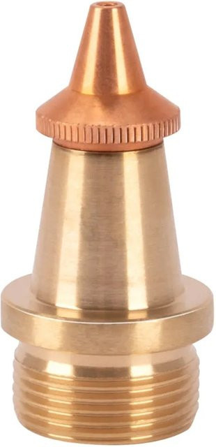STAHLWERK Laser-Schneiddüse Cut Düse aus Messing in Gold, M8 x 1,5 mm für Laser-Schweißbrenner - Bild 1