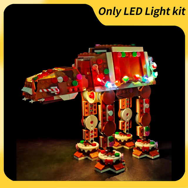 LYBMTWF RGB LED-Beleuchtungsset für Lego 40806 Lebkuchen aus Kunststoff - Bild 1