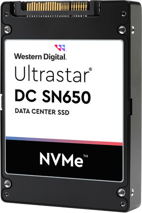 Western Digital HGST Ultrastar DC SN650 U.3 SSD, 7680 GB, PCIe TLC, Schwarz - Bild 1