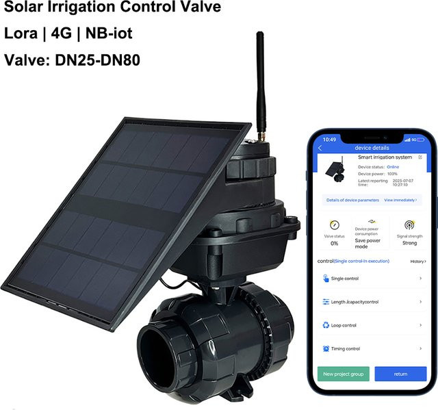 Acarps 4G Solar Smart Bewässerungssystem mit App-Steuerung für Garten und Landwirtschaft - Bild 1