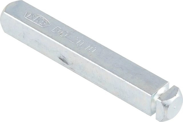 BKS Drückerstift einseitig für Standflügel 78440, Stahl verzinkt, Silber, Länge: 55 mm - Bild 1