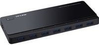 TP-Link USB 3.0 Hub UH720 mit 7 Ports und 2 Ladeports in Schwarz - Bild 1