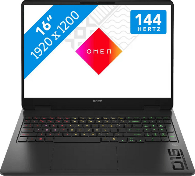 HP OMEN 16-ap0091ng Gaming-Notebook in Schwarz mit 16 Zoll Display, AMD Ryzen 9, 16GB RAM, 1TB SSD und RTX 5060, Windows - Bild 2