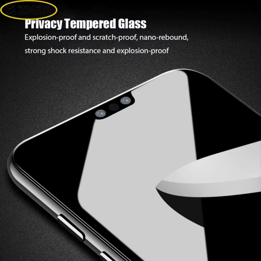 ZMZE 4er-Set Displayschutzfolie und Linsenschutzfolie für iPhone 11 bis iPhone 17 Pro mit Blickschutz und Anti-Kratz-Funktion - Bild 5