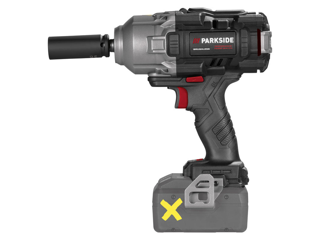 PARKSIDE PERFORMANCE Akku-Drehschlagschrauber PASSP 20-Li C4, 20 V, Grau - Bild 2
