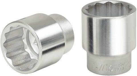 KS Tools 3/4" 12-kant-Stecknuss kurz in Silber - Bild 1