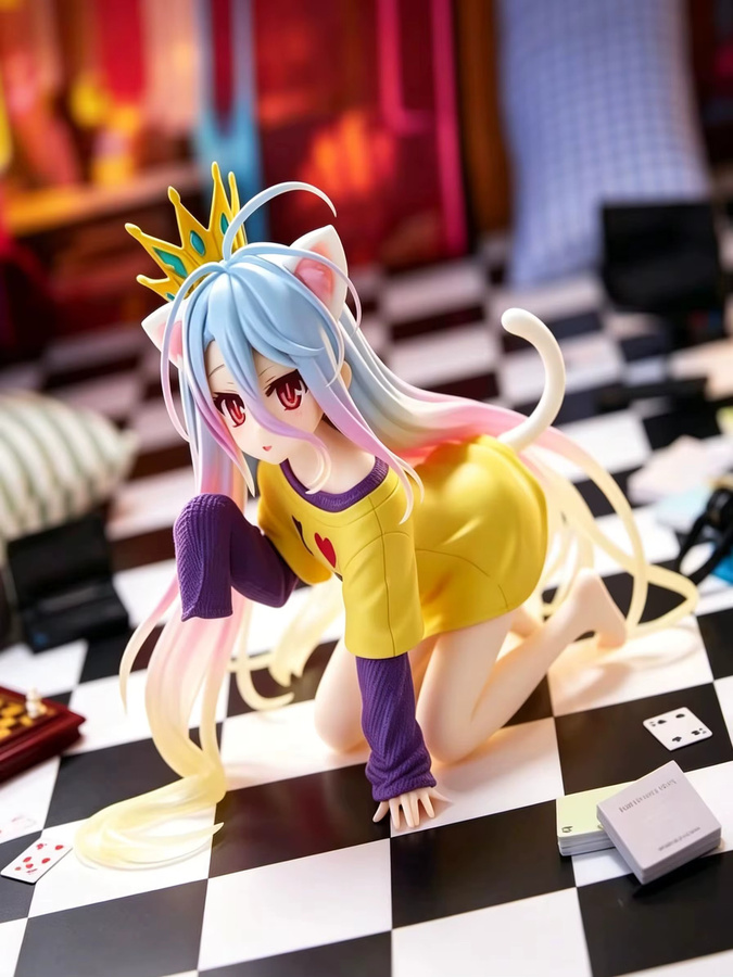 Bandai No Game No Life Shiro Actionfigur, 10cm, Kunststoff - Bild 3