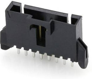 Molex Steckverbinder 8-polig Schwarz mit 2,54 mm Rastermaß - Bild 1