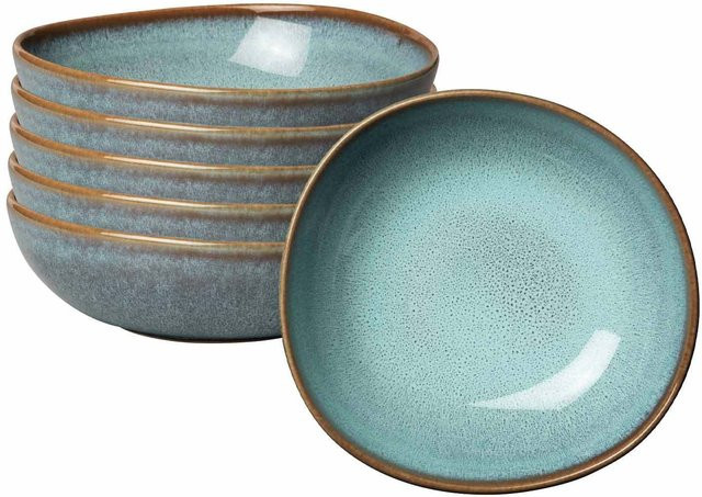 Villeroy & Boch like. Schalen Lave Glacé Weiß 6er Set Durchmesser: 17 cm - Bild 1