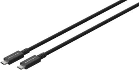 Neutrik USB-C Kabel Schwarz 2m - Bild 1