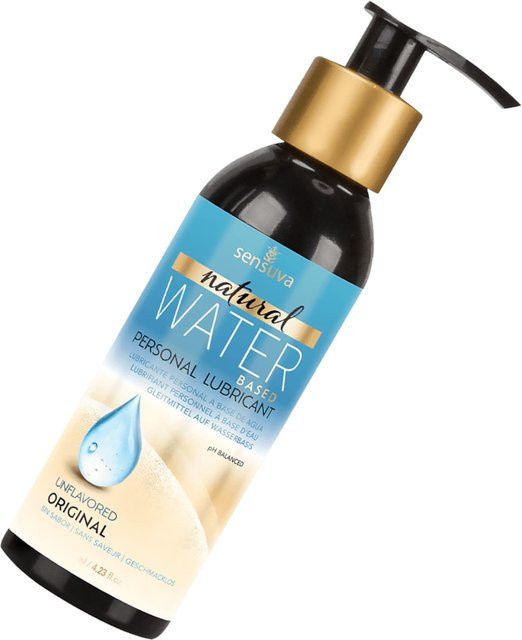 Sensuva Natural Water-Based Personal Lubricant, 125 ml, Unisex - Bild 1