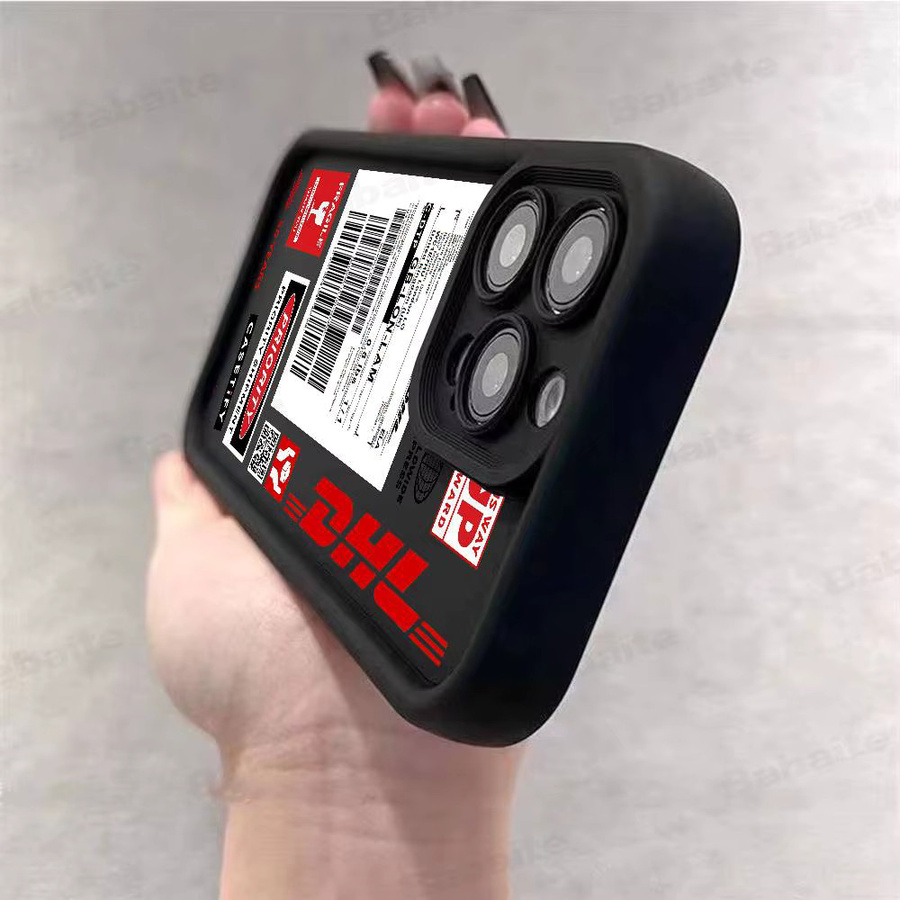 Moetch Handyhülle mit Barcode Label Design für iPhone 11 bis iPhone 17 Pro Max Plus in Schwarz - Bild 5