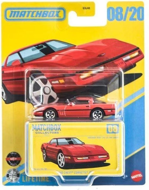 Matchbox Gbj48-F Serie, Porsche 911/356 Toyota Mr2 Dodge Challenger Chevy, Diecast Modellauto, 1:64, ab 14 Jahren - Bild 1