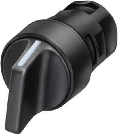 Siemens Knebelschalter 3SB2000-2DB01 Schwarz - Bild 1