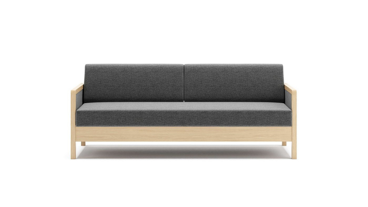 HESTBÆK Schlafsofa Hestbæk 168 3-Sitzer mit Bettfunktion und Stauraum, Breite: 208 cm, Komfortsitzhöhe: 47 cm - Bild 1