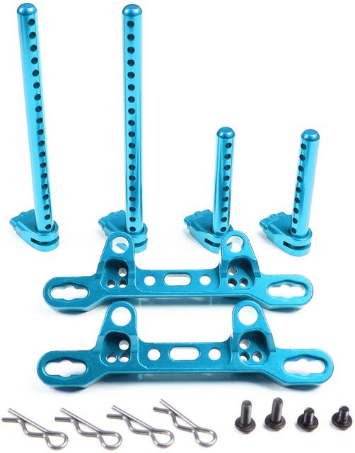 Tamiya TT-02 Aluminium Stoßdämpfer Turm Dämpferstrebe, Zubehör, Metall - Bild 1