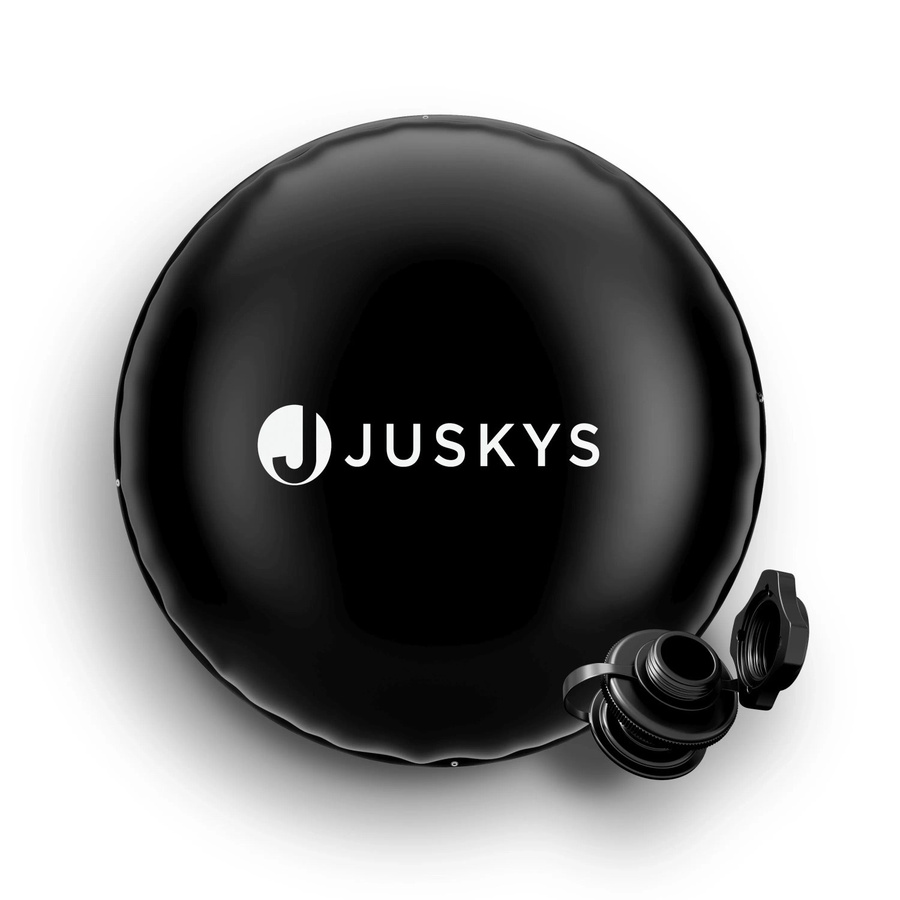 Juskys Aufblasbares Poolkissen Rund Schwarz Durchmesser: 400 cm - Bild 3