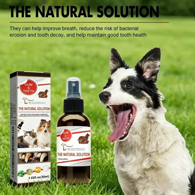 DUTRIEUX Mundpflegespray für Hunde und Katzen zur Zahnsteinentfernung für erfrischenden Atem - Bild 1