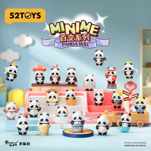 52TOYS Pandaroll Minime Dress Up Series Blind Box, Figur, Einzelfigur - Bild 1
