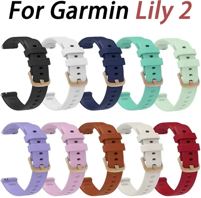 Garmin Uhrenarmband Silikon, 14 mm - Bild 1