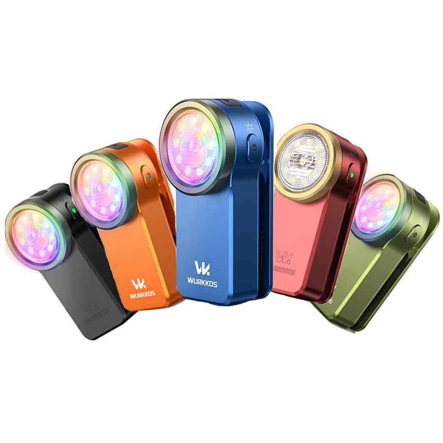 Wurkkos HD03 Mini-Clip-Taschenlampe mit 680 Lumen, wiederaufladbare LED-Taschenlampe mit RGB-Multicolor-Licht für den Außenbereich - Bild 3