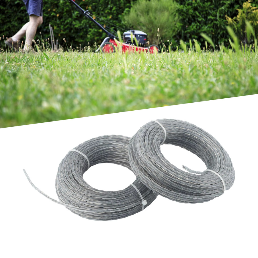 2 Sätze Rasentrimmerfaden Fadenspulen mit 2,0 mm und 3,0 mm Durchmesser, 15 m und 30 m Länge - Bild 3
