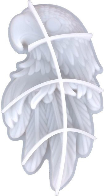 YJSTY Silikonform Adler in Weiß für kreative Bastelarbeiten und Desktop-Dekorationen - Bild 1