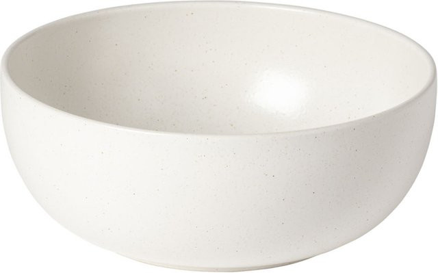 Costa Nova Servierschüssel Pacifica aus Keramik, Weiß, 4er Pack, Volumen: 3,005 l, Durchmesser: 25,1 cm, Höhe: 10,1 cm - Bild 1