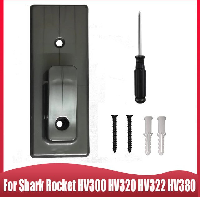 Wandhalterung für Shark Rocket HV300 HV320 HV322 HV380 Staubsauger Ersatzteil Aufhänger Haken in Schwarz - Bild 1