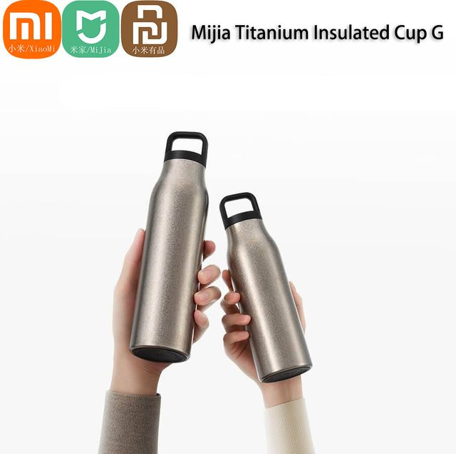 Xiaomi Mijia Tragbarer Isolierter Titan-Topf mit Titan-Innentopf in Silber - Bild 1