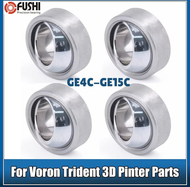 Fushi Selbstschmierende radiale sphärische Gleitlager 5er Set in Silber, B/T/H: 5 x 14 x 6 mm für Voron 2.4 und Voron Trident 3D-Drucker Teile - Bild 1