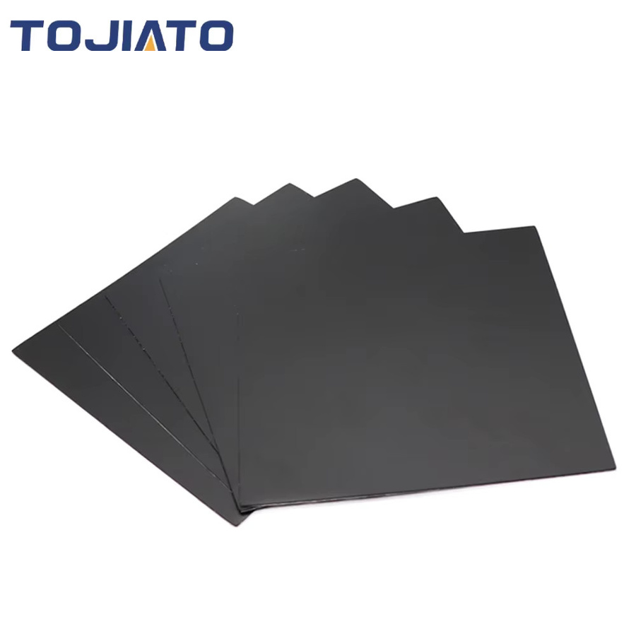 Tojiato 4er-Set beheizbare Heizbett-Aufkleber in Schwarz für 3D-Drucker mit 250 mm oder 300 mm Druckfläche - Bild 2