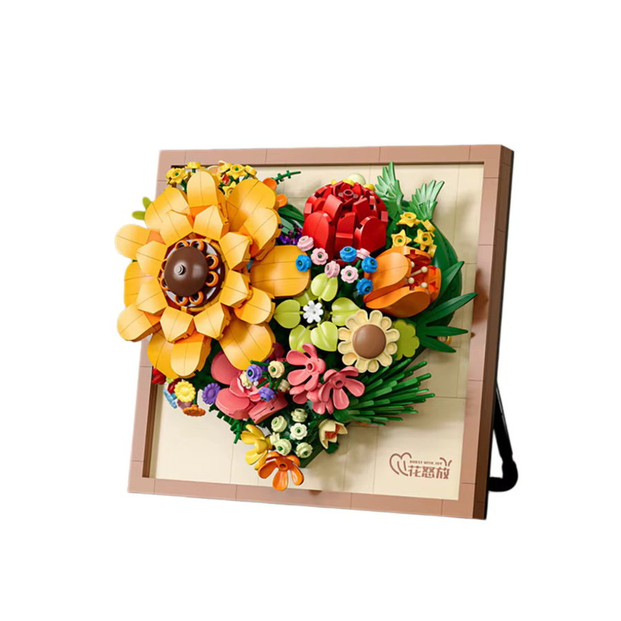 Doubuilt Sonnenblumen, Modellbausatz, Natur, Bunt / Mehrfarbig - Bild 1