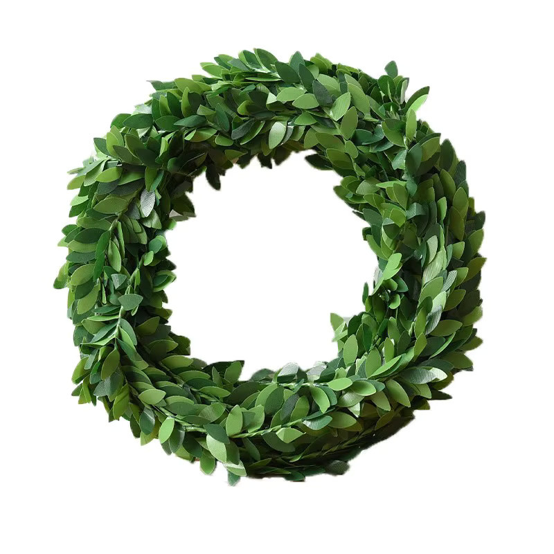 Künstlicher Efeublatt Kranz von smr in Grün für Hochzeit, Weihnachten und Outdoor-Dekoration, Länge: 5 m bis 7,5 m - Bild 2