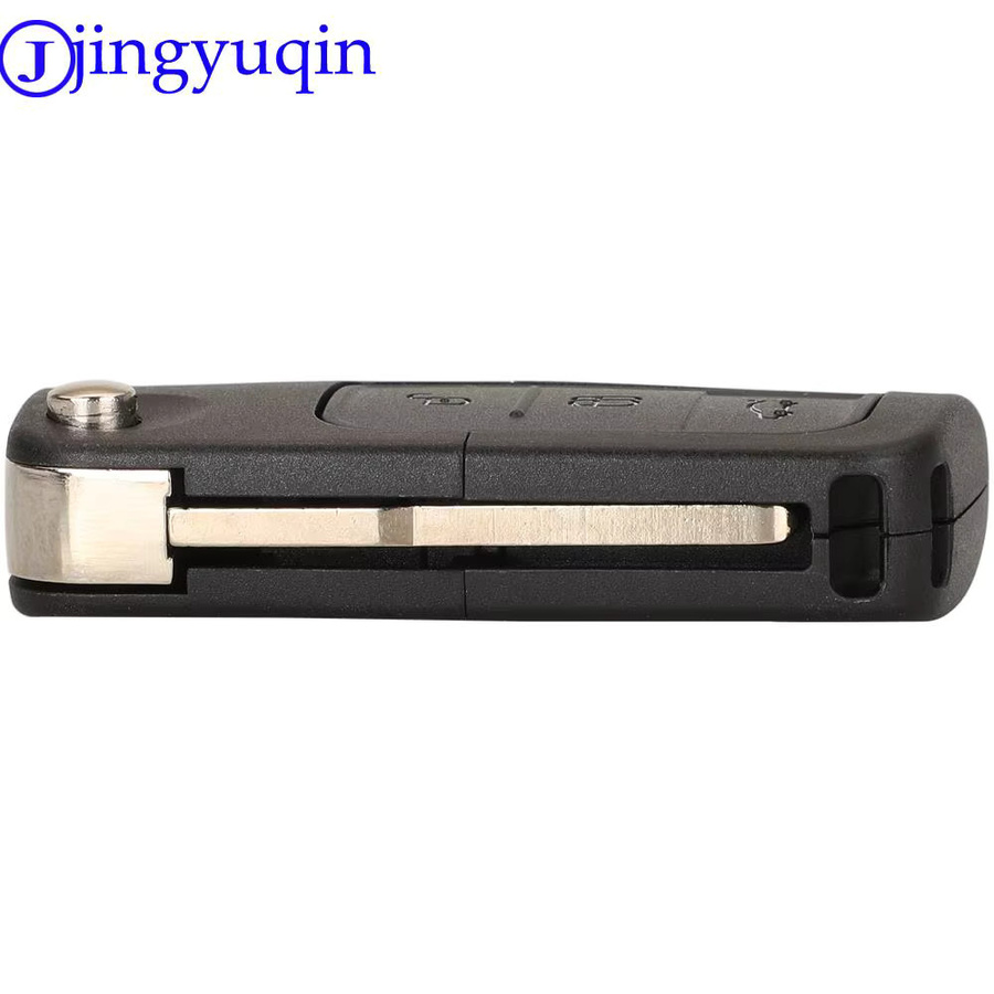 Jingyuqin Keyless Entry Fernbedienung Auto Schlüsselanhänger für Ford Focus Mondeo C Max S Max Galaxy Fiesta in Schwarz (315/433 MHz) - Bild 3