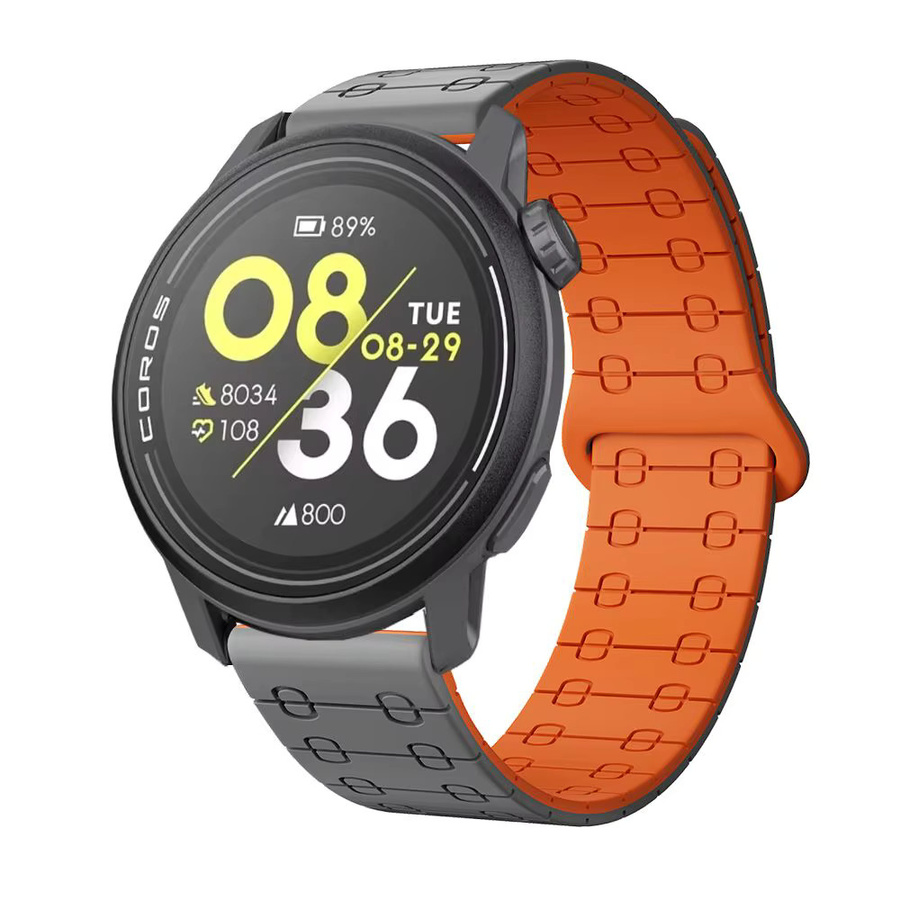 Coros Uhrenarmband Silikon, 22 mm, magnetisch - Bild 2