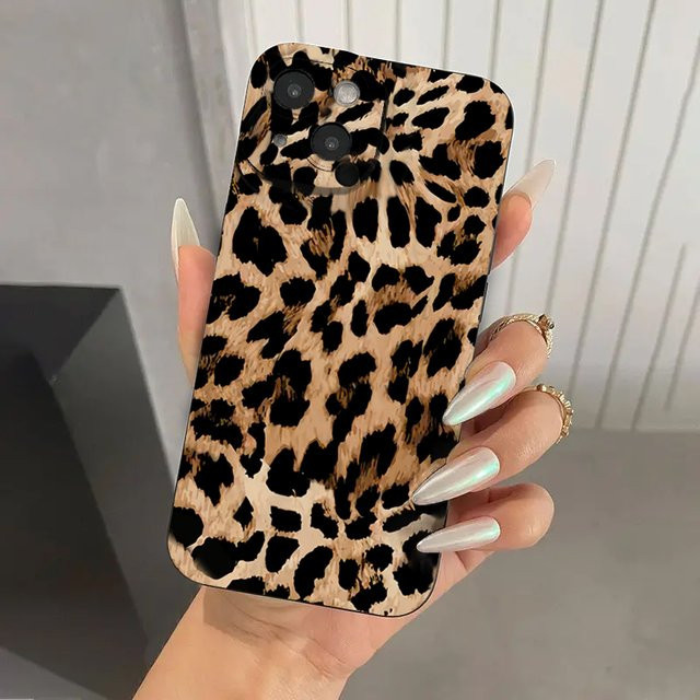 Samsung Smartphone Schutzhülle mit Leopardenmuster in Multicolour für Galaxy S26 Ultra, S25, S24, S23, S22 Plus, S21 FE sowie A56, A55, A36, A35, A54, A53, A34 - Bild 1