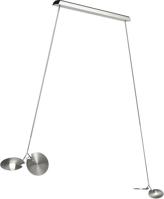 Baltensweiler OyO D 2 LED-Deckenleuchte aus Aluminium in Silber mit warmweißem Licht (3000K) - Bild 1