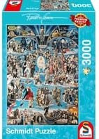 Schmidt Spiele Puzzle Hollywood XXL mit 3000 Teilen - Bild 1