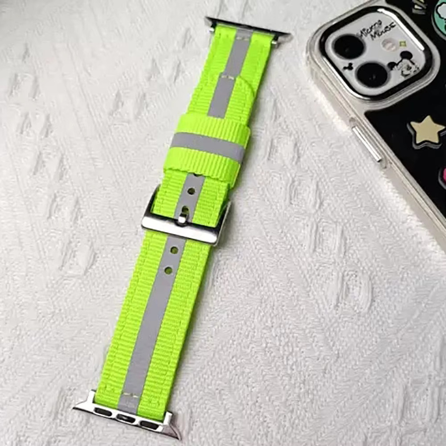 Uhrenarmband Nylon, Textil/NATO, Bunt, Apple Watch - Bild 2