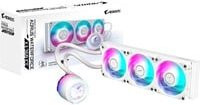 AORUS WATERFORCE X II 360mm ICE AIO Wasserkühlung in Weiß - Bild 1