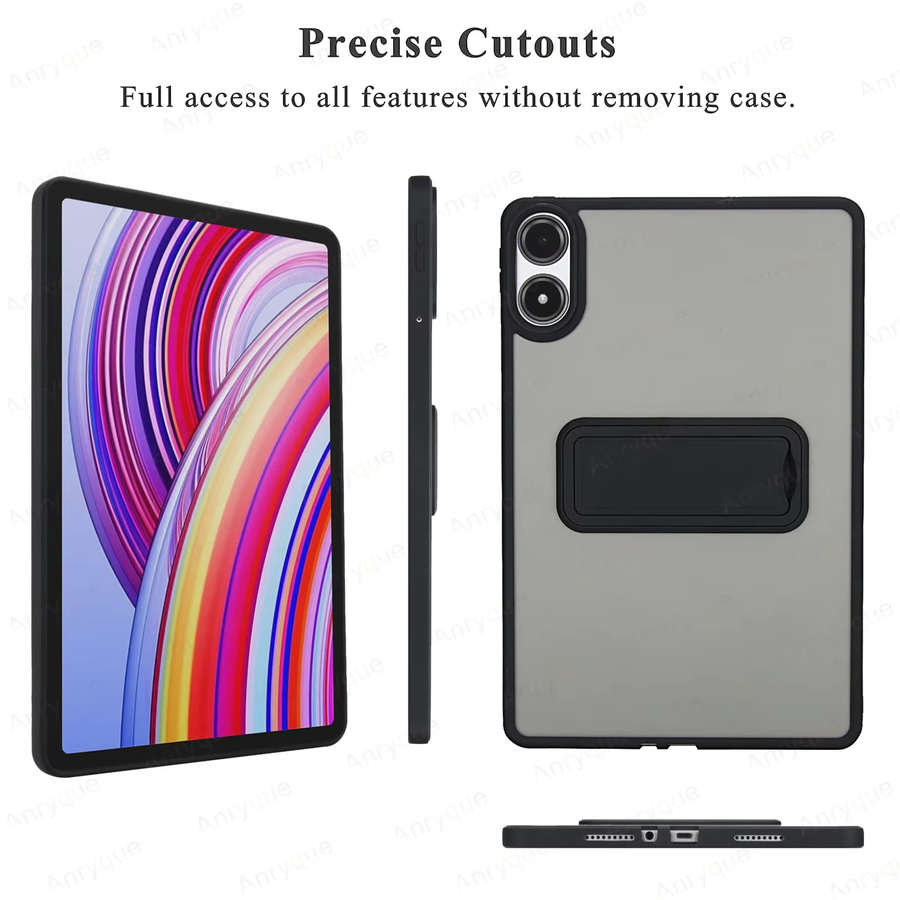 Xiaomi Redmi Pad Pro 12,1 Zoll Hülle mit Ständer und Acryl Frosted Hard Cover in Blau - Bild 2