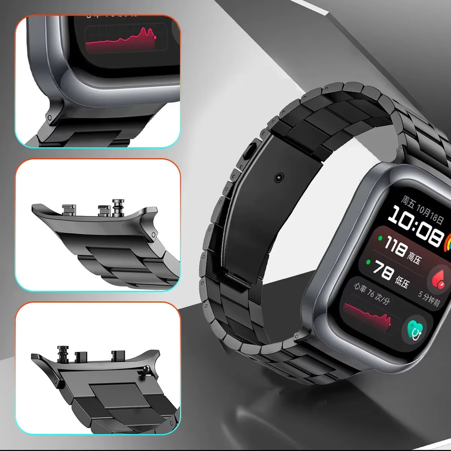 CHIICSMART Uhrenarmband Edelstahl, Silber, für Huawei Watch D2 - Bild 3